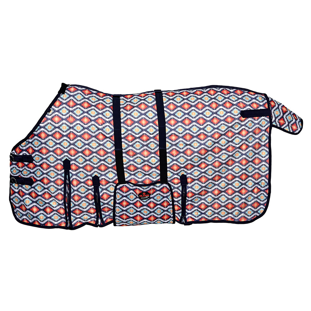 HILASON Horse Fly Sheet - Summer Spring UV Protection Mesh Bug Mosquito FlySheet for Horses | Fly-Sheet