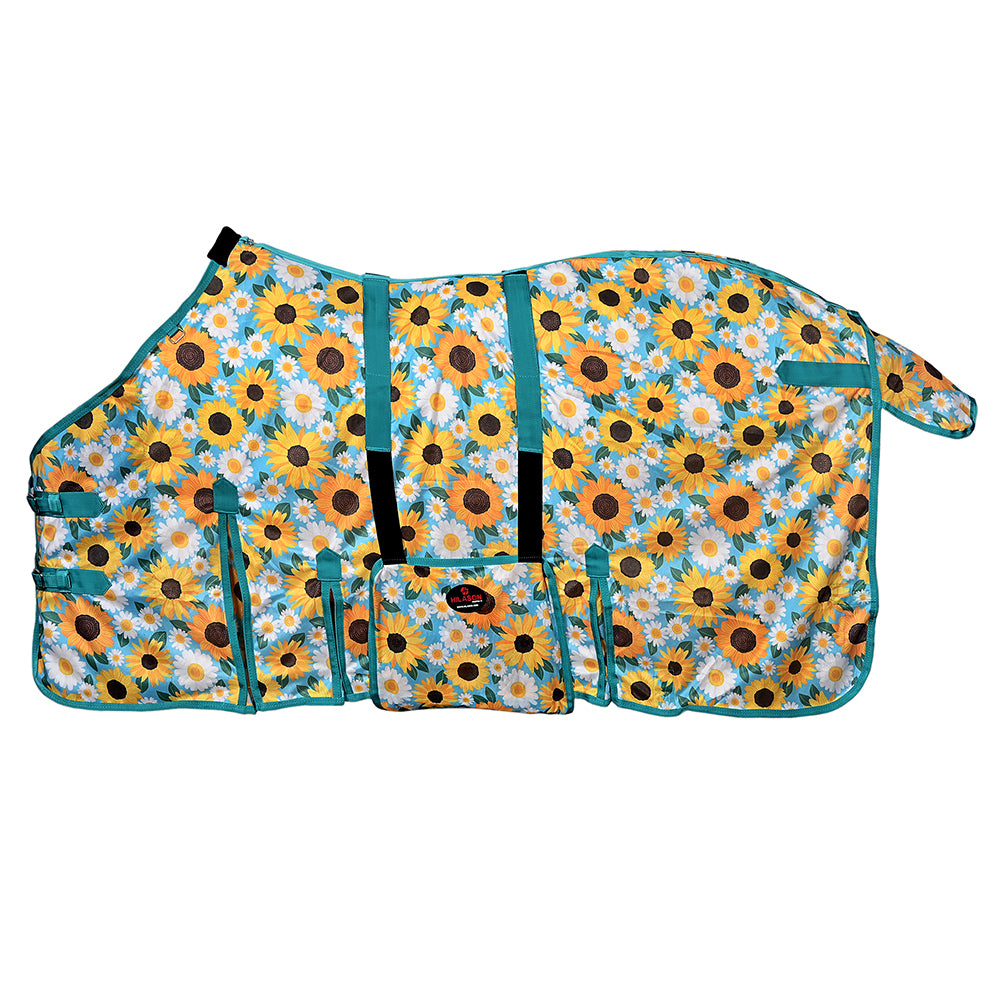 HILASON Horse Fly Sheet - Summer Spring UV Protection Mesh Bug Mosquito FlySheet for Horses | Fly-Sheet