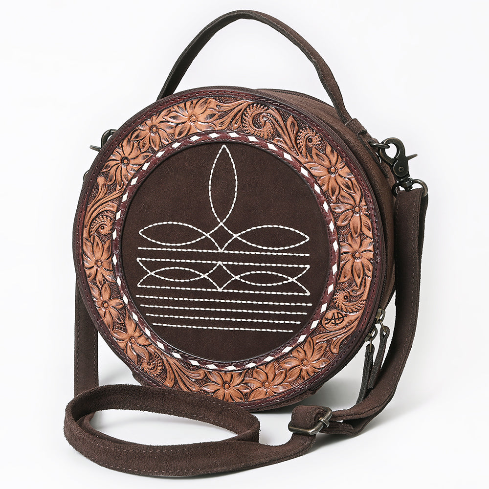 American Darling Canteen Bag Beautifully Suede Leather women Handbag