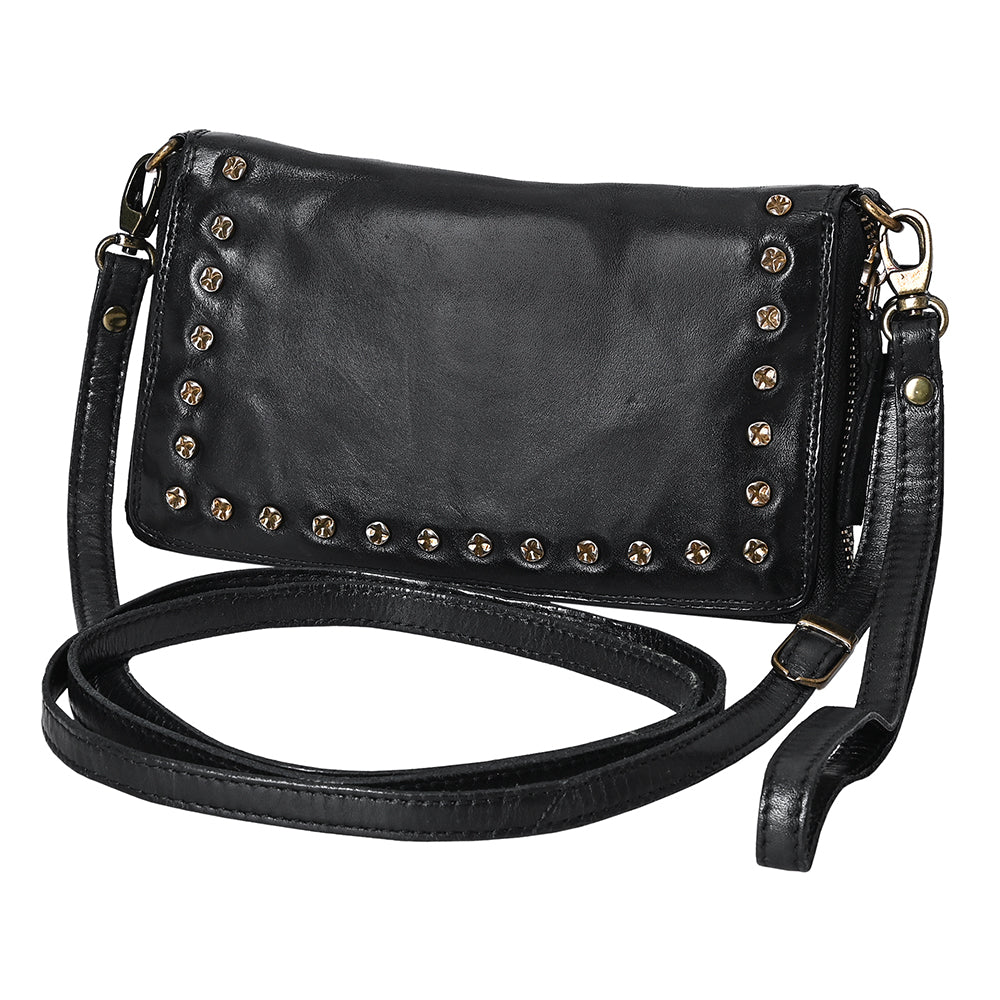 Spaghetti Western Organiser Genuine Leather Women Bag Handbag Purse