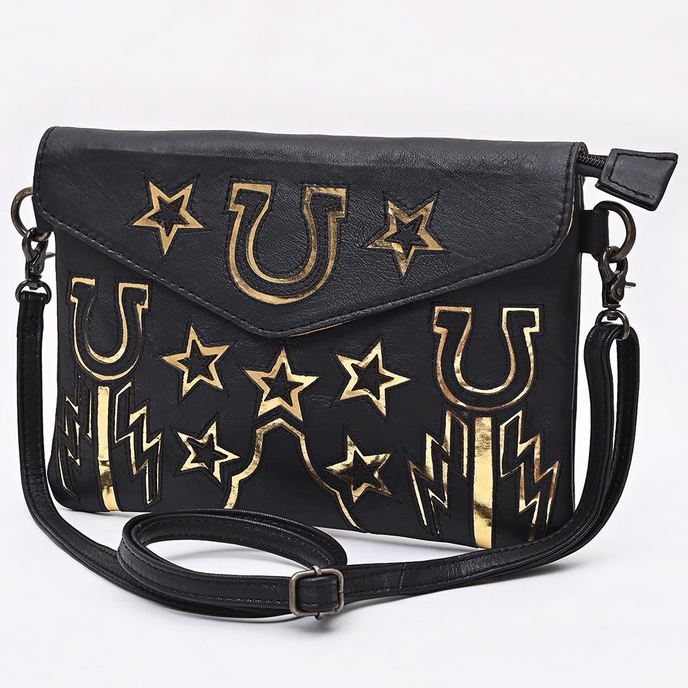 American Darling Envelope Beautifully full grain Genuine Leather women handbag