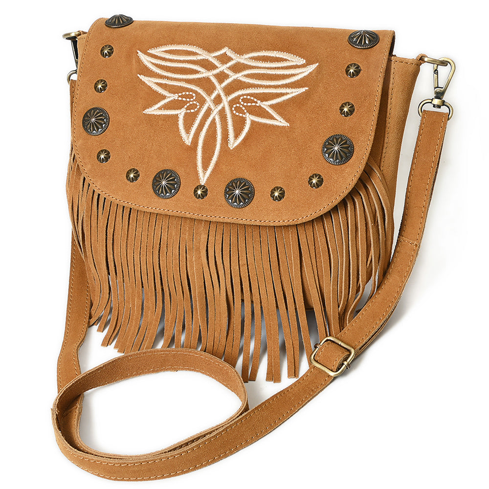 American Darling Crossbody Bag Beautifully Suede Leather women