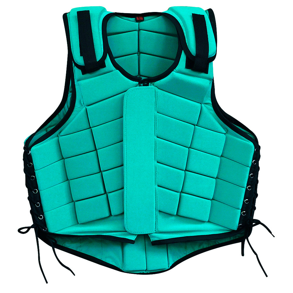 HILASON Adult Safety Equestrian Eventing Protective Protection Vest ‎Kelly Green | Horse Riding Unisex