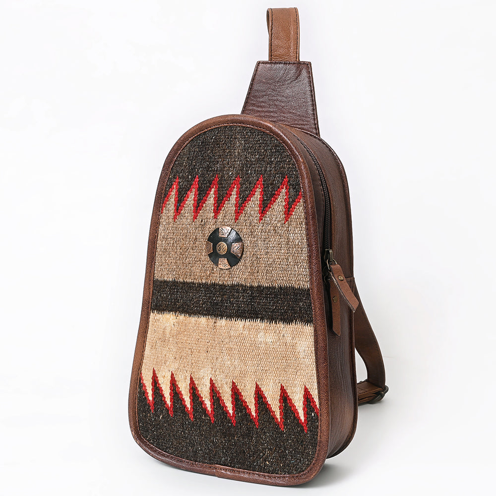American Darling Sling Saddle Blanket Genuine Leather Women Bag Western Handbag Purse| | for