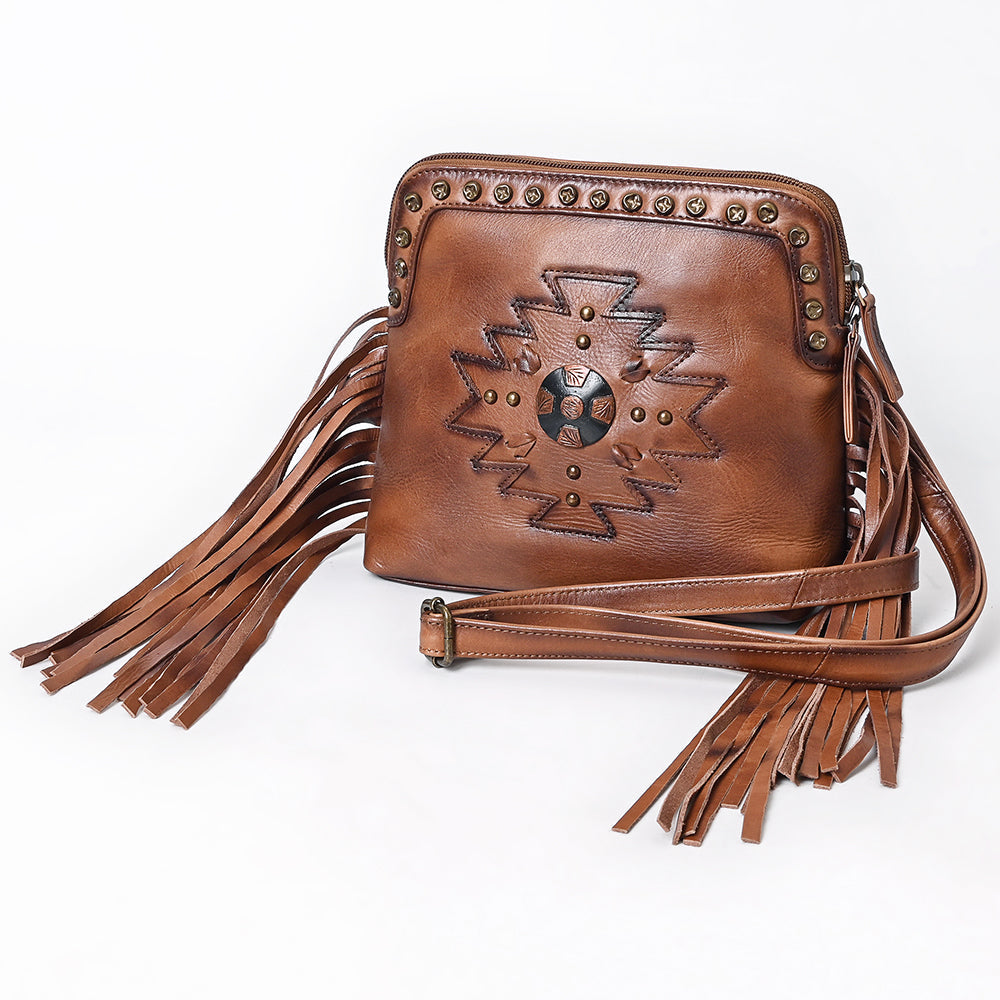 American Darling Crossbody Genuine Leather Women Bag Western Handbag Purse