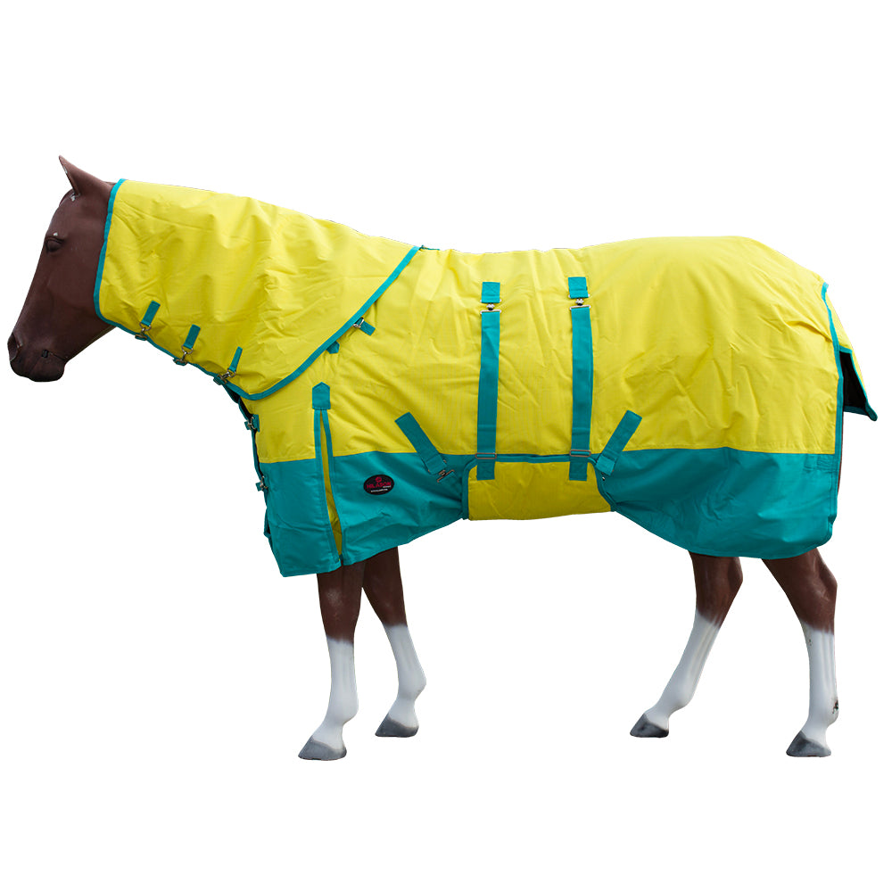 HILASON 1200D Waterproof Winter Horse Blanket Neck Cover Belly Wrap-78 Inches | Horse Blanket | Horse Blankets for Winter Waterproof | Horse Turnout Blanket | Horse Turnout