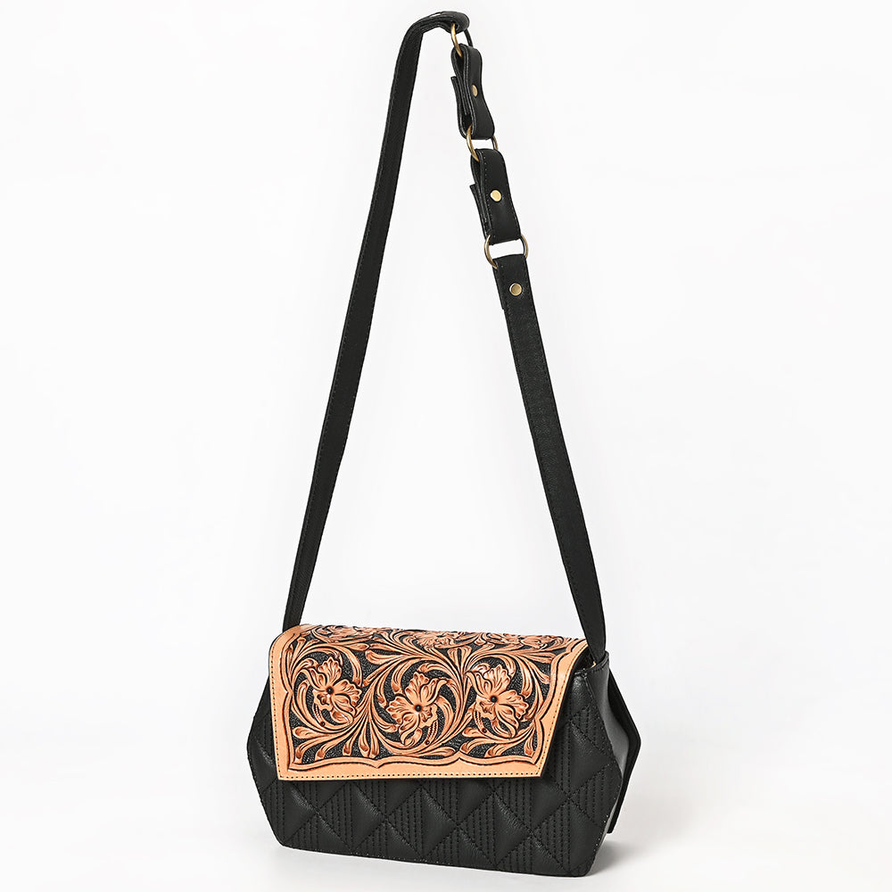 American Darling Crossbody Hand Tooled Genuine Western Leather Women Handbag