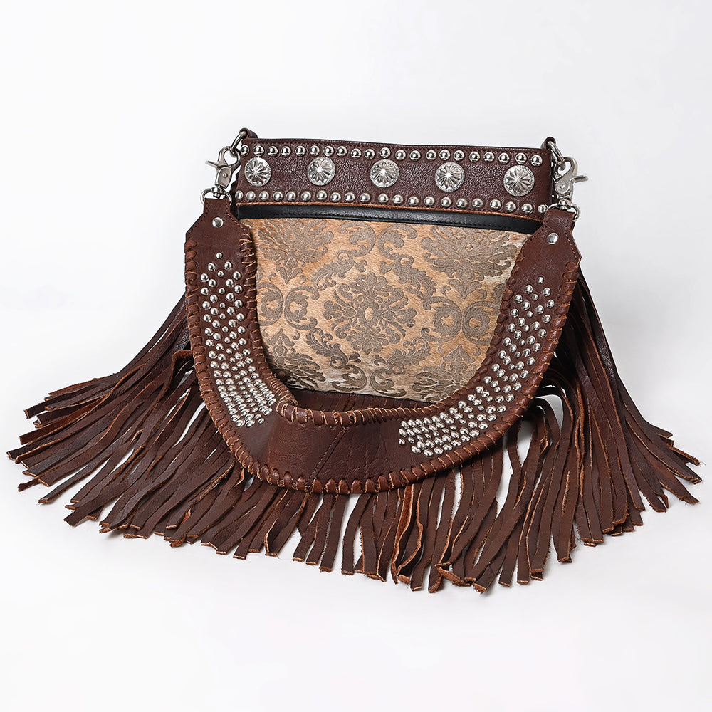 American Darling Crossbody Hair-On Genuine Leather Women Bag Western Handbag Purse