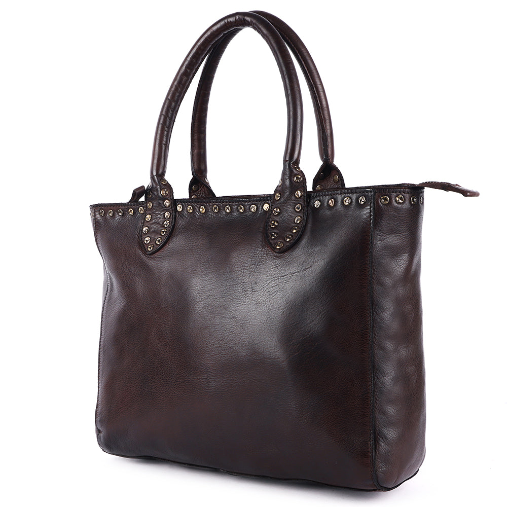 Spaghetti Western Tote Genuine Leather women bag handbag purse