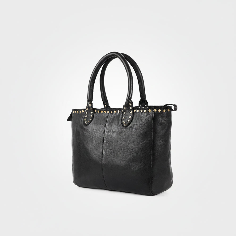 Spaghetti Western Tote Genuine Leather women bag handbag purse