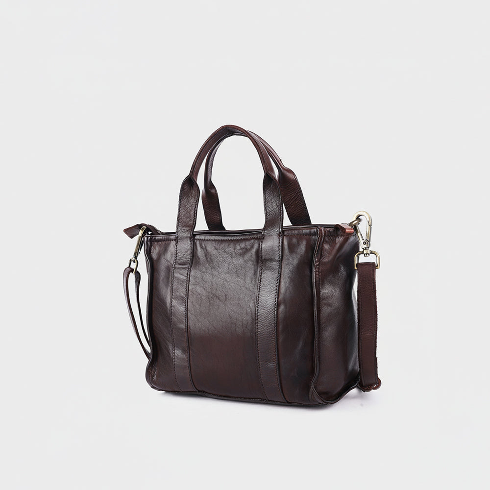 Spaghetti Western Tote Genuine Leather women bag handbag purse