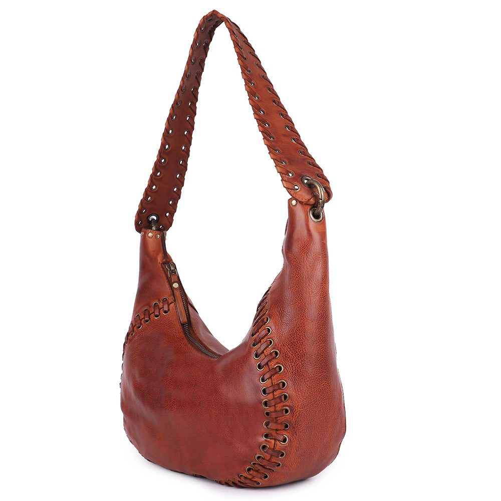 Spaghetti Western Hobo Genuine Leather women bag handbag purse