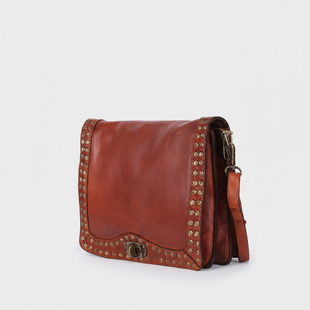Spaghetti Western Crossbody Genuine Leather women bag handbag purse