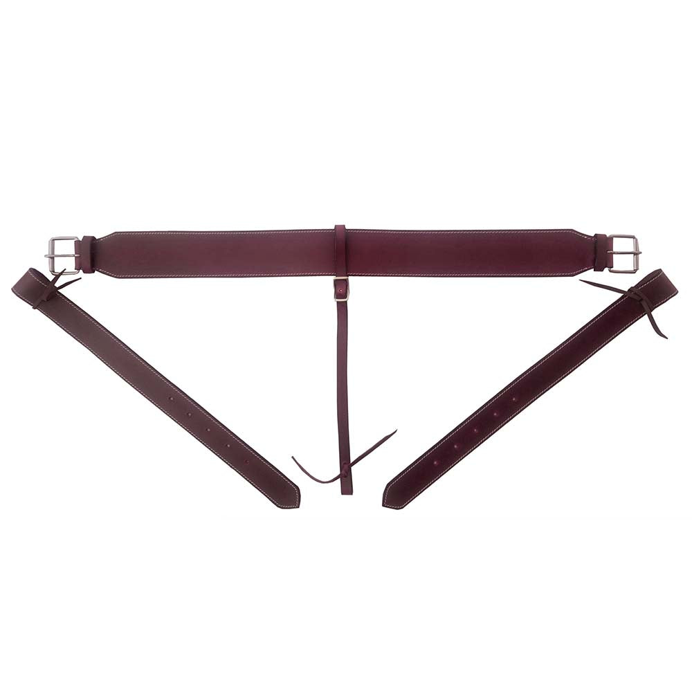 HILASON Western Horse American Leather Girth Cinch Dark Brown
