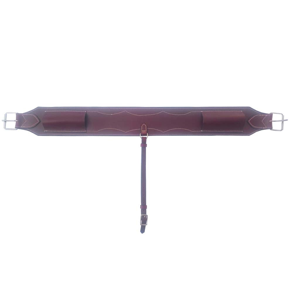 HILASON Western Horse American Leather Girth Cinch Dark Brown