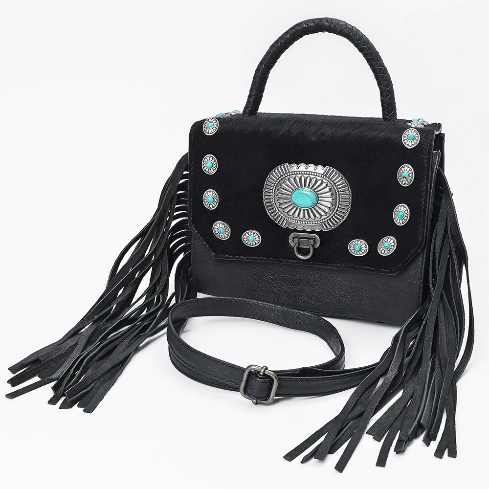 American Darling Crossbody Hair On Genuine Leather Western Women Bag | Handbag Weekend Travel Bags