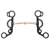 BAR H EQUINE Western Argentine Shank with Copper Twisted Wire Mouthpiece