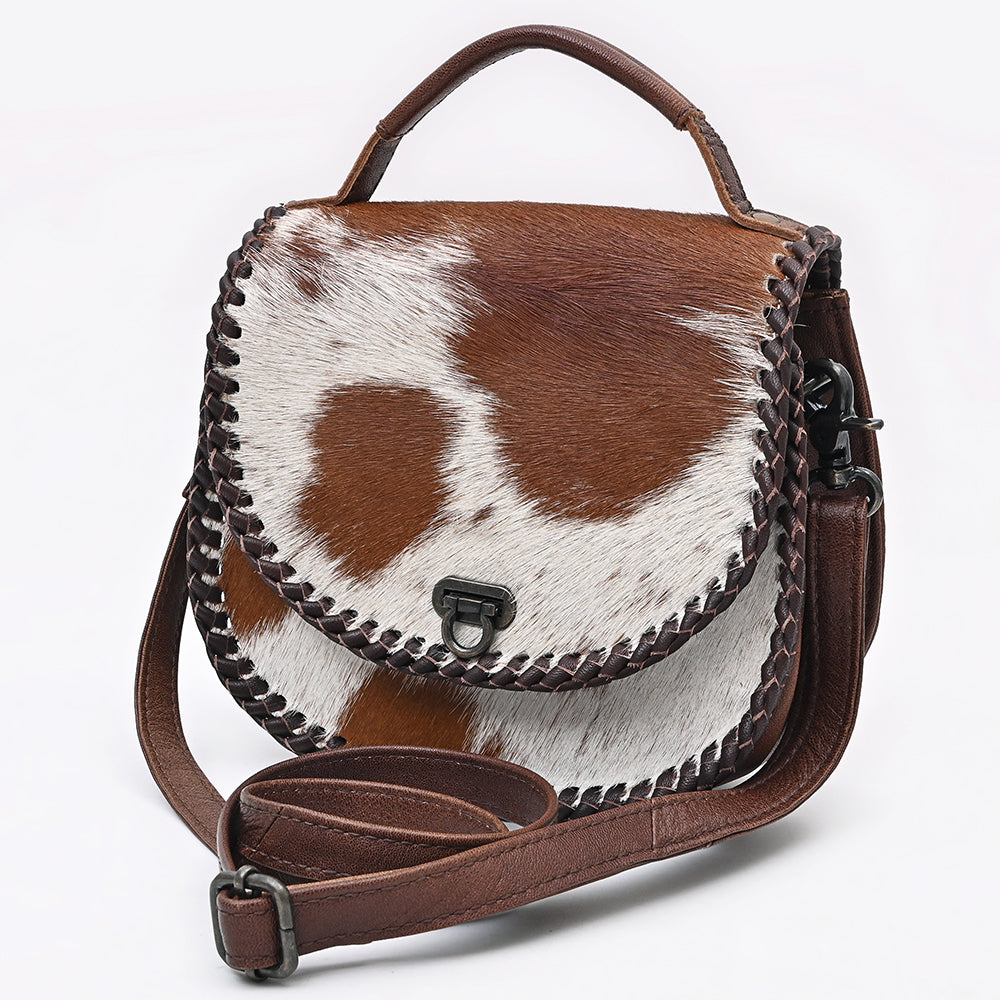 American Darling Crossbody Hair-On Genuine Leather Women Bag Western Handbag Purse