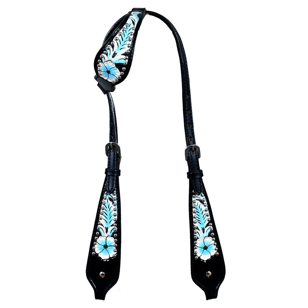 HILASON Western Horse One Ear Headstall Tack Bridle American Leather