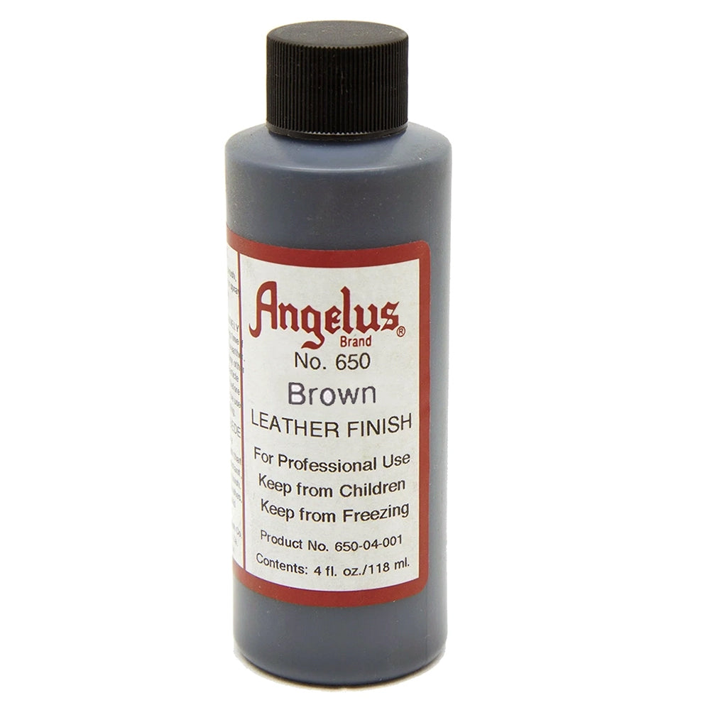 Angelus Leather Dye Shoes Boots Belts Coats Furniture Crafts Brown 4 Oz