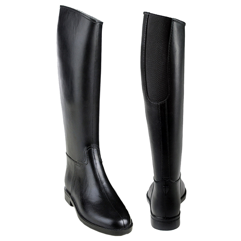 EQUISTAR Equiessentials Cadet Flex Kids Youth Tall Riding Boots Rubber Black