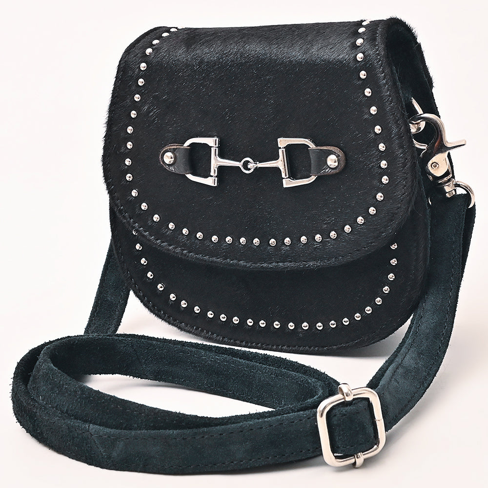 American Darling Crossbody Hair On Genuine Leather Women Bag Western Handbag