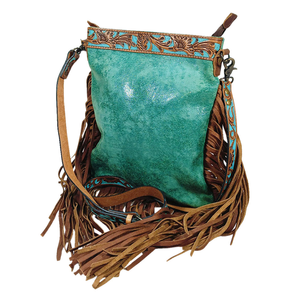 American Darling Crossbody Hand Tooled Genuine Leather Western Women Bag Handbag Purse | Travel Bags College Casual