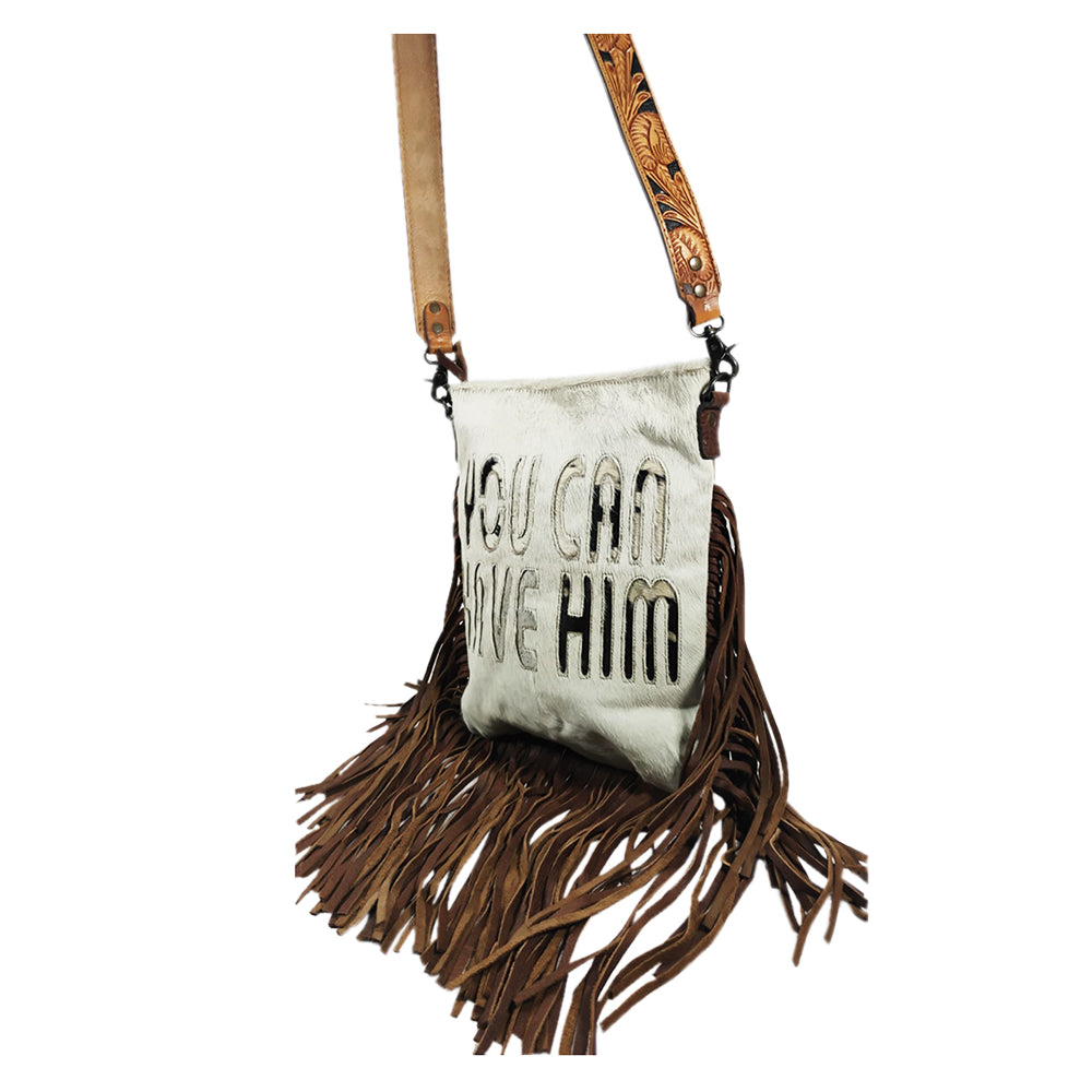 American Darling  Crossbody Hair-On Genuine Leather women bag western handbag purse