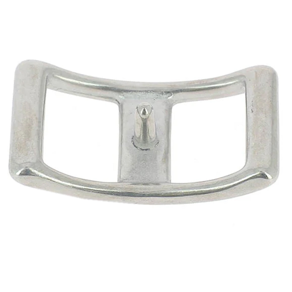 HILAOSN 3/4" Solid SS Conway Buckle Tack Repair Hardware Leathercraft Component