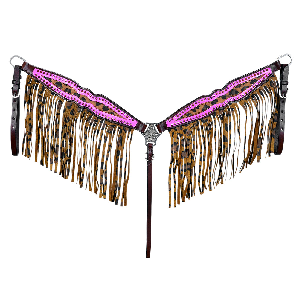 Western Leather Breast Collar