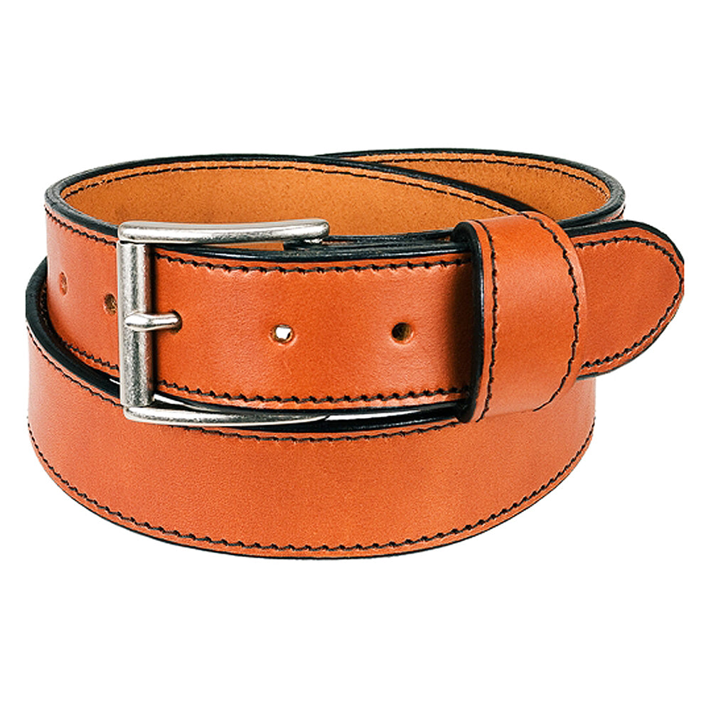 Occidental Leather 1-1/2" Bridle Leather Pant Belt Classic Chestnut Heavy-Duty Single-Ply Strap