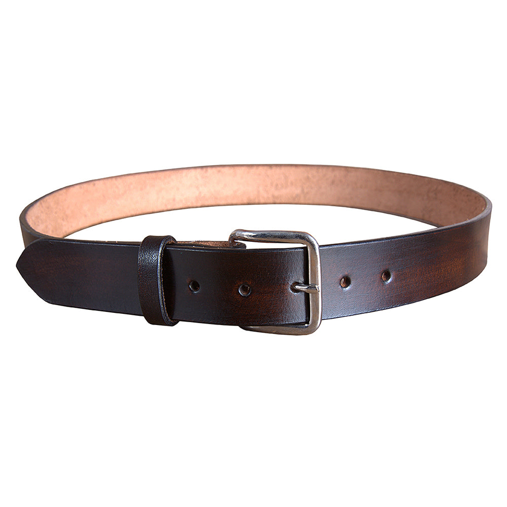 28 In Hilason Full Grain Western Leather Mens Womens Belt Brown