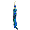 Black Green Blue Weaver Tack Horse Poly Lead Rope W/ Solid Brass 225 Snap