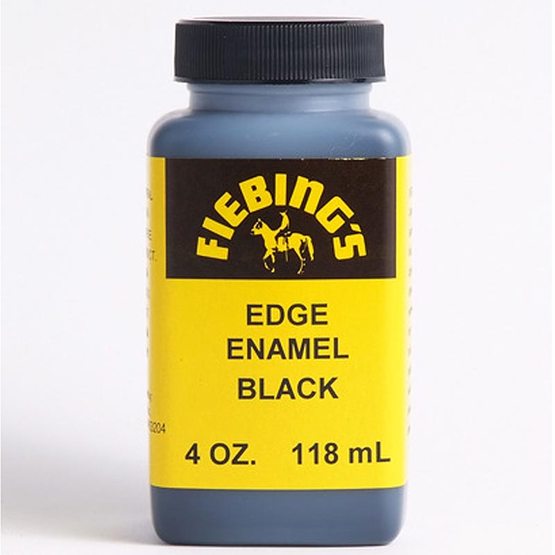Fiebing'S S Edge Enamel Black 4 Ounce