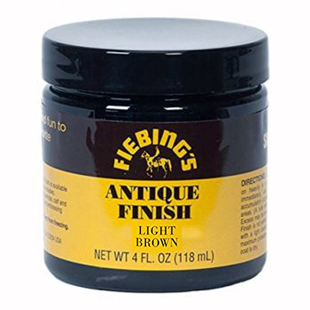 Fiebing'S Antique Finish Light Brown 4 Ounce