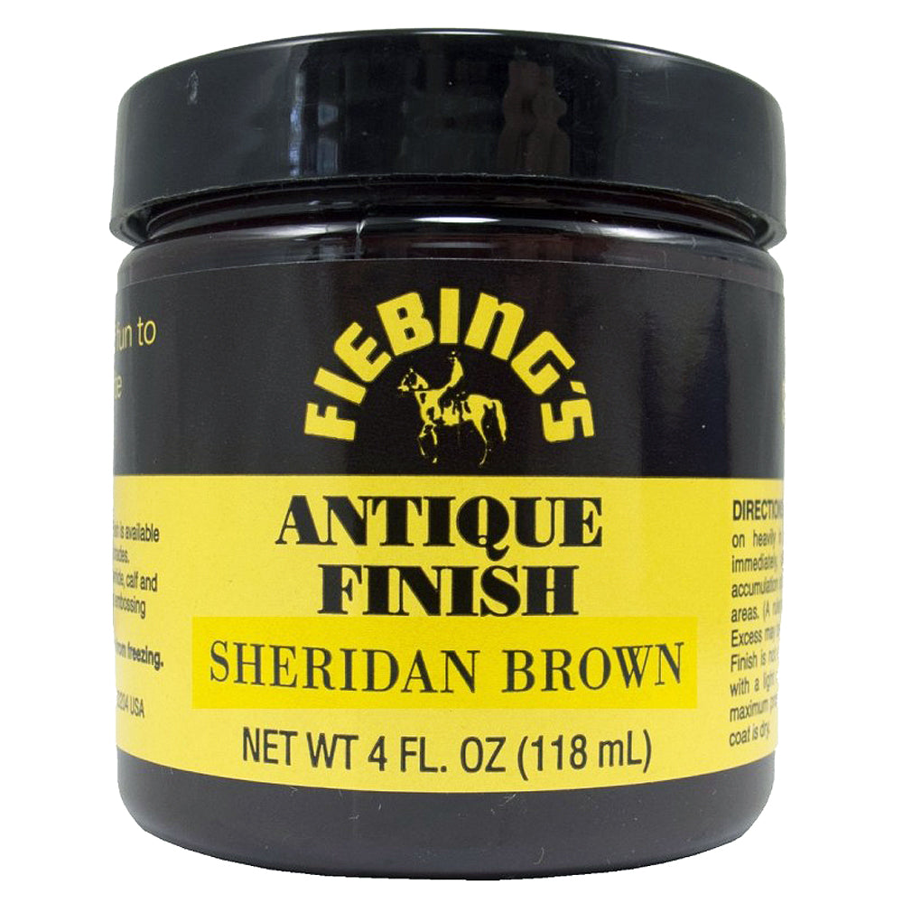 Fiebing'S Antique Finish Sheridan Brown 4 Ounce