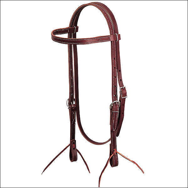 Weaver Leather Burgundy Latigo Tack Horse Browband Headstall