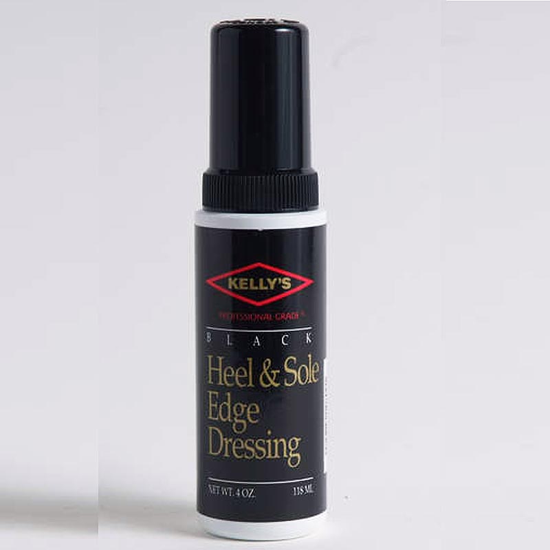 Kelly'S Sponge Top Sole & Heel Dressing Black 4 Ounce
