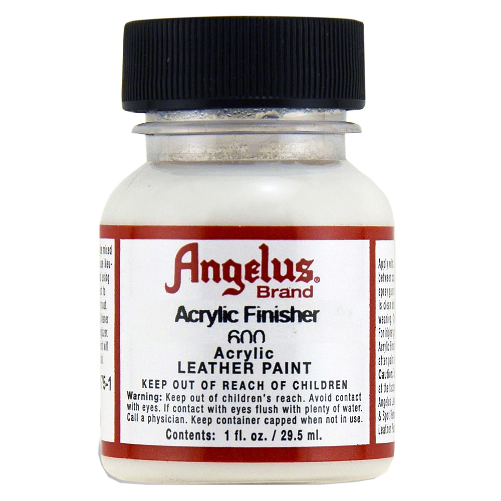 1 Oz Angelus Acrylic 600 Finisher Gloss Finished Leather Products
