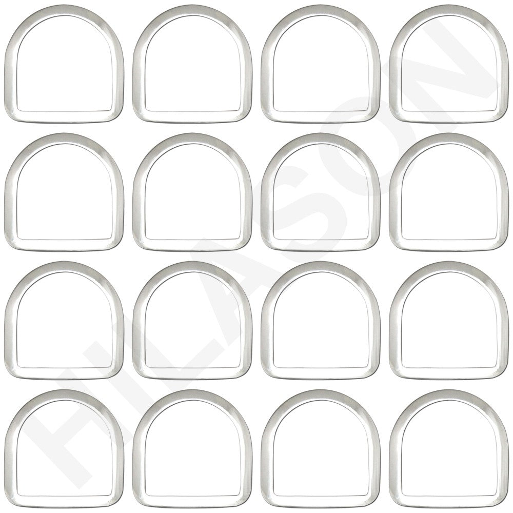 2-1/2 In X Stainless Steel Horse Beveled Saddle Rigging Dee