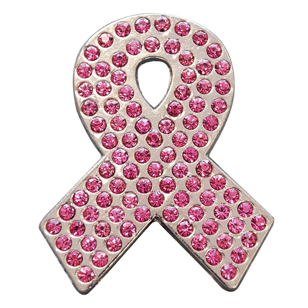 HILASON Western Screw Back Concho Crystals Breast Cancer Bling Cowgirl | Belt Slotted Conchos