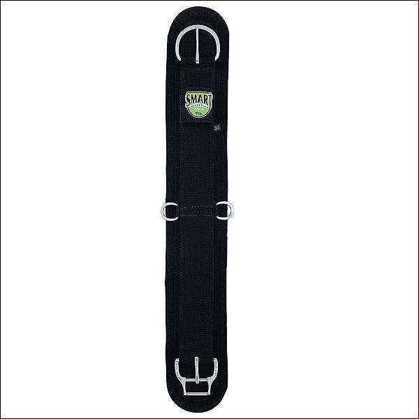 34 Inch Weaver Horse Tack Black Neoprene Straight Smart Cinch Girth