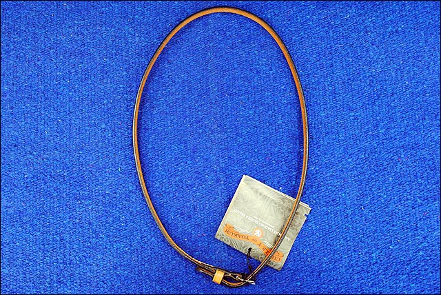 Horse Tack Leather Throat Strap By Circle Y