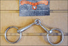 Circle Y Nickle Plated Loose Ring Snaffle Bit Horse Tack