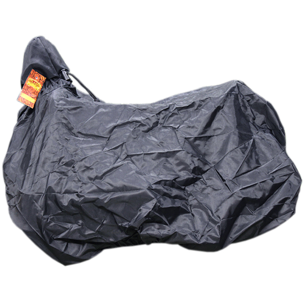 Hilason Horse Tack Black Nylon Saddle Cover For Western