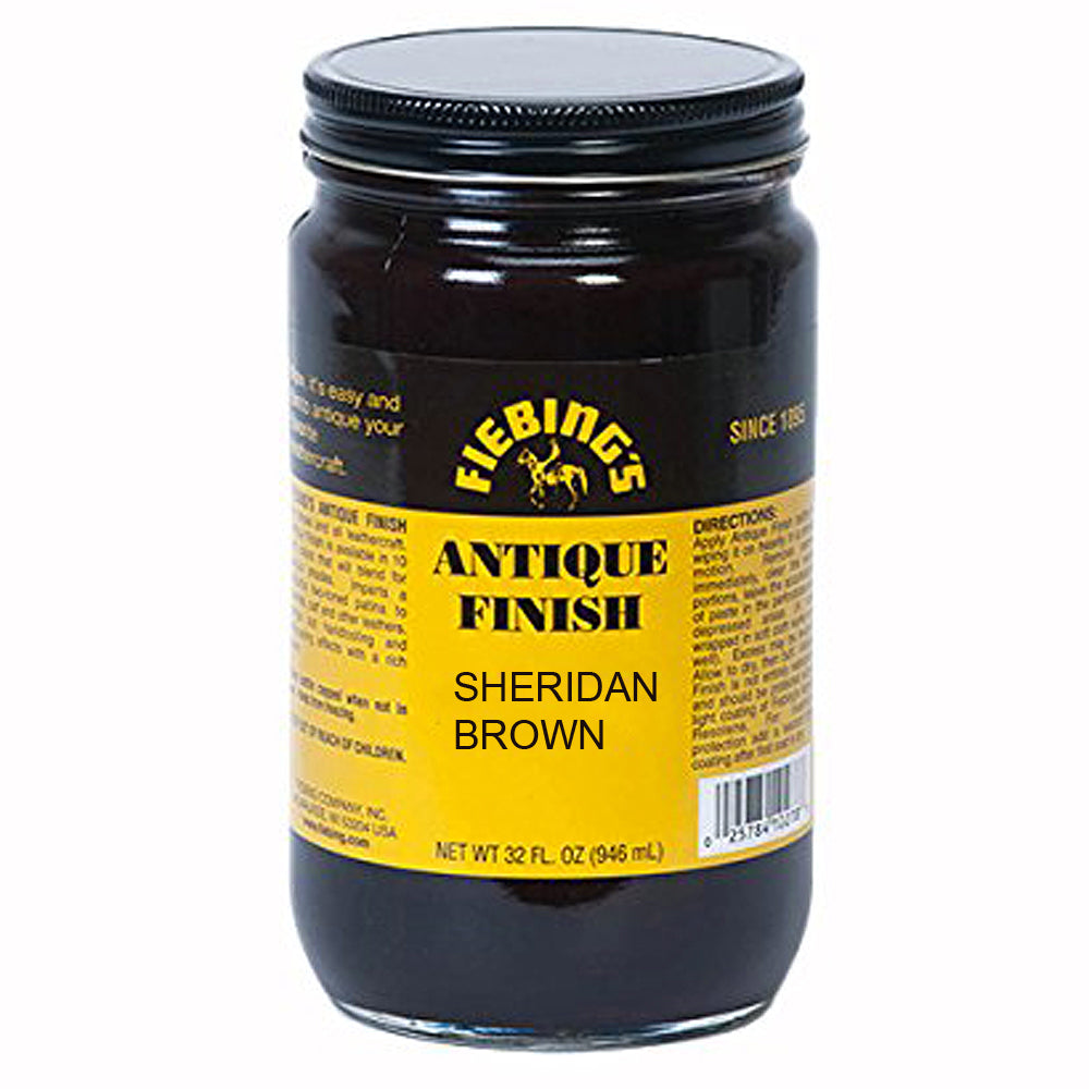 Fiebing'S Antique Finish Sheridan Brown 32 Ounce