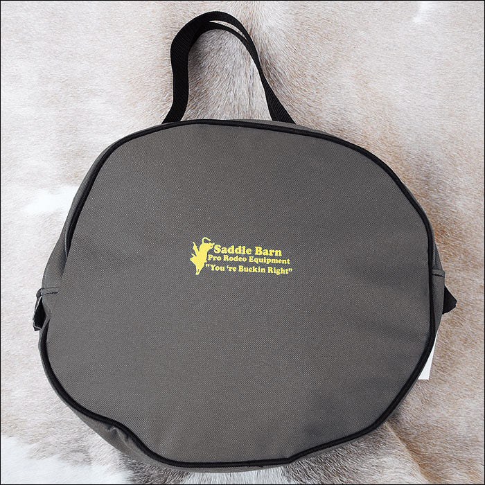 Mocha Saddle Barn Pro Rodeo Cordura Nylon Zipper Bull Rope Bag