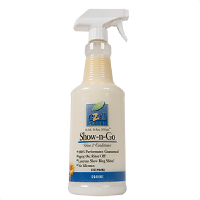 Wl-4042 Weaver Leather Ezall Show-N-Go Shine Horse Pet Conditioner Shampoo 32 Oz
