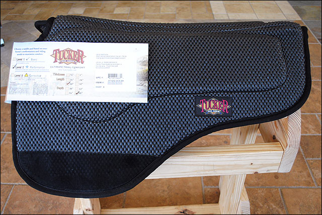 Tucker Dropped Rigging Full Tacky Too Durable Saddle Pad Black