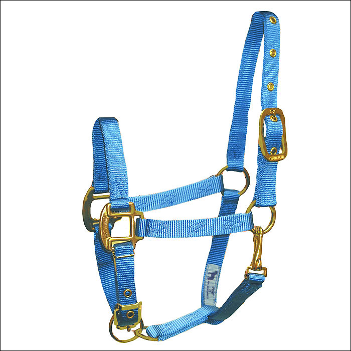 S73 3/4 Inch Weanling Horse Adjustable Chin Halter Snap By Hamilton Products Us